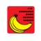Nevs I'm Bananas Over Eating Right 1-15/16" circle Fun-115 - alternate 1